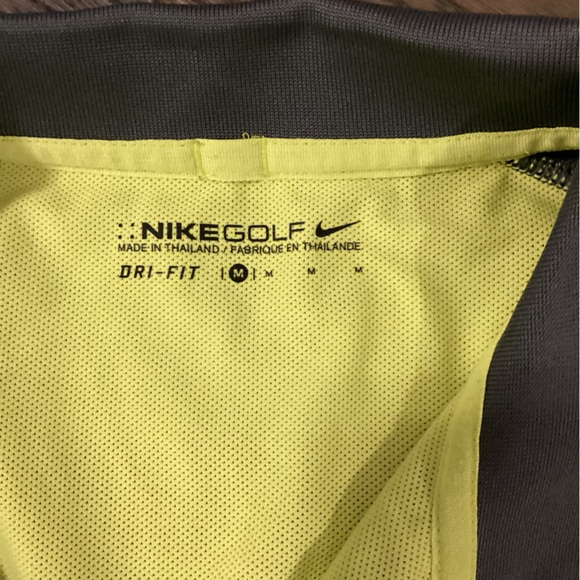 Nike Gray Long Sleeve golf Shirt - Picture 6 of 6